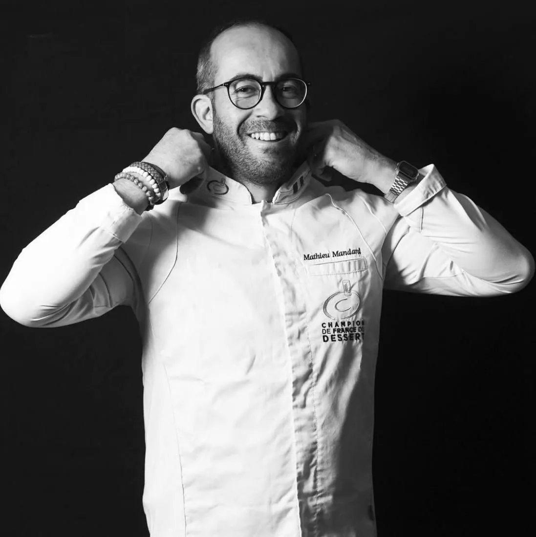 Mathieu Mandard, chef pâtissier, champion de France des desserts
