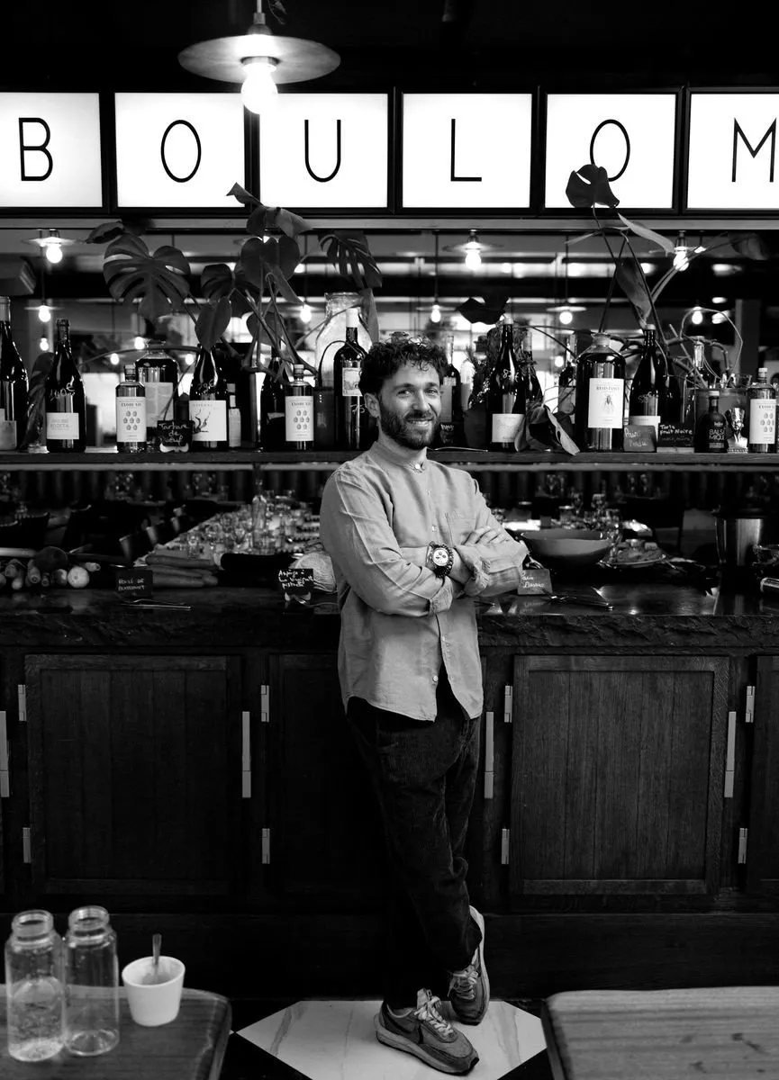 Le chef Julien Duboué, créateur de Boulom