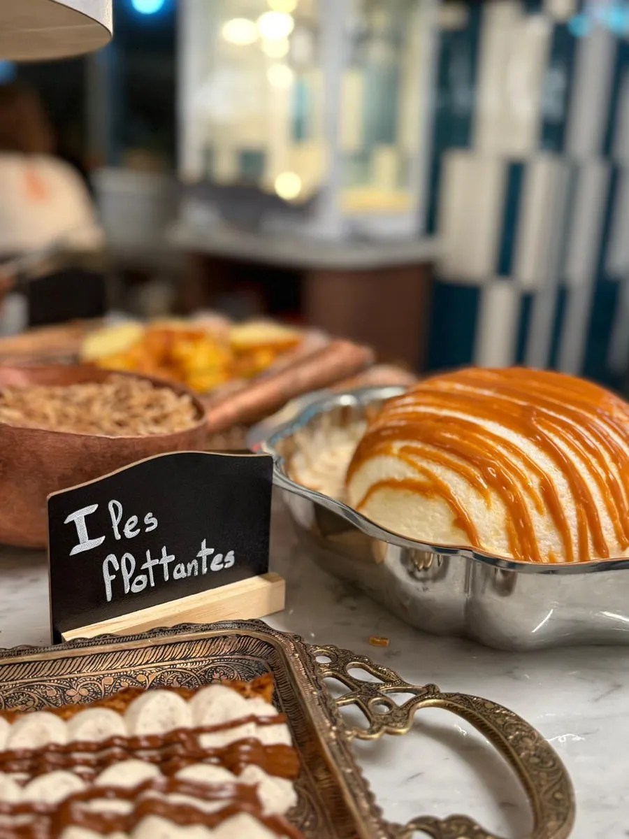 Le buffet des îles flottantes